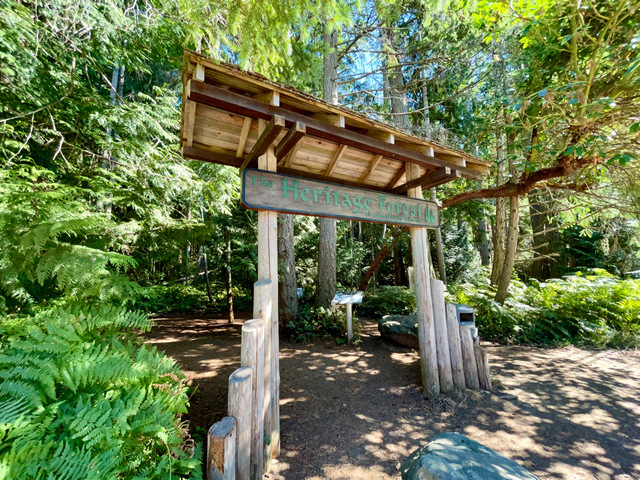 Heritage Forest sign