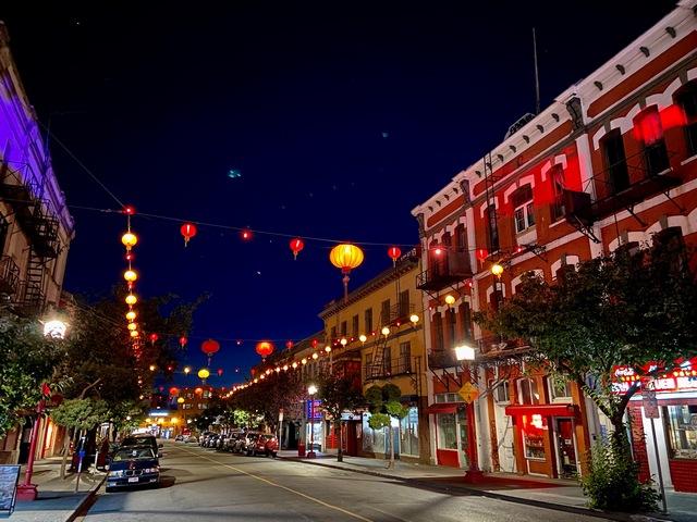 Chinatown at night