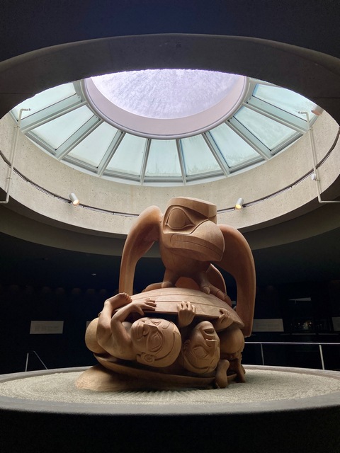 Bill Reid Sculptures in the Museum of Anthropology