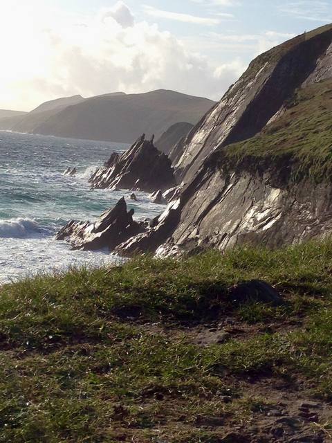 Cliffs along Dingle Peninsula